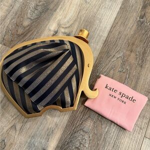 Kate Spade Black and Gold Elephant Crossbody Bag